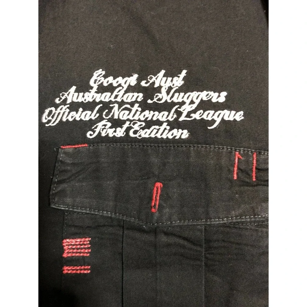 Coogi Australia 69 Sluggers￼ National League 1st Edition Mens RARE Shirt 3XL VTG - Picture 5 of 9